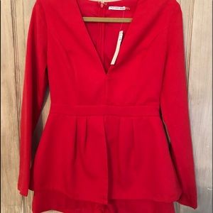 Long sleeve romper
